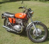1972 BSA A 65 Lightning photo